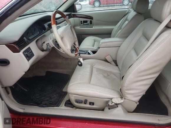 ✅ 2001 Cadillac Eldorado ESC • VIN: 1G6EL12Y61B107519 • Lot: 38051744. Listed on Copart with 52,018 mi. Free auction sales archive from the USA and detailed vehicle history report at DreamBid. Image 7.