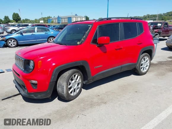 ✅ 2019 Jeep Renegade Latitude • VIN: ZACNJABB7KPJ78649 • Lot: 43045205. Wystawiony na IAAI z przebiegiem 89 519 mil. Bezpłatny archiwum sprzedaży aukcyjnych z USA i szczegółowy raport historii pojazdu na DreamBid. Zdjęcie 2.