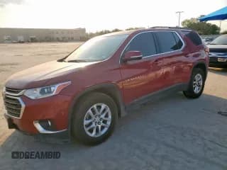 ✅ 2021 Chevrolet Traverse LT Cloth • VIN: 1GNERGKW5MJ212230 • Лот: 69647655. Опубликован ранее на Copart с пробегом 52 070 миль. Бесплатный доступ к архиву аукционных продаж из США и подробный отчёт об истории автомобиля на DreamBid. Изображение 1.