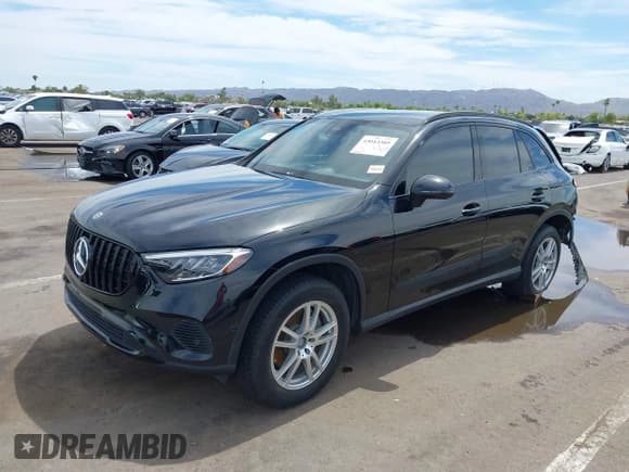 ✅ 2023 Mercedes-Benz GLC 300 • VIN: W1NKM4HB7PU012846 • Lot: 43043389. Listed on IAAI with 45,005 mi. Free auction sales archive from the USA and detailed vehicle history report at DreamBid. Image 2.