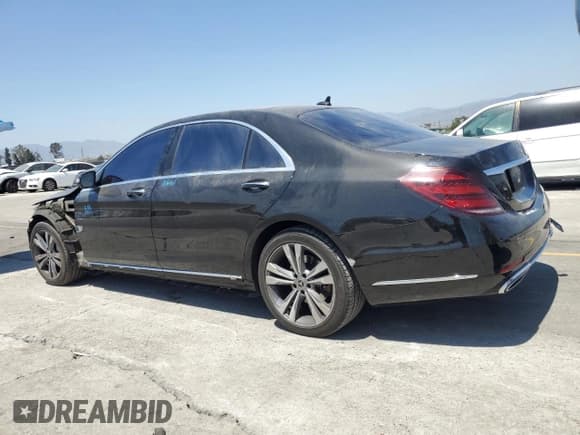 ✅ 2020 Mercedes-Benz S • VIN: W1KUG6GBXLA528060 • Lot: 57902735. Listed on Copart with 69,364 mi. Free auction sales archive from the USA and detailed vehicle history report at DreamBid. Image 2.