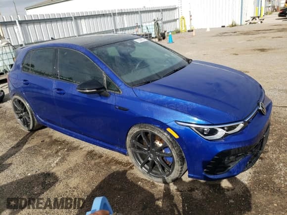 ✅ 2023 Volkswagen Golf R • VIN: WVWNB7CD6PW196993 • Lot: 72394624. Listed on Copart with 20,709 mi. Free auction sales archive from the USA and detailed vehicle history report at DreamBid. Image 4.