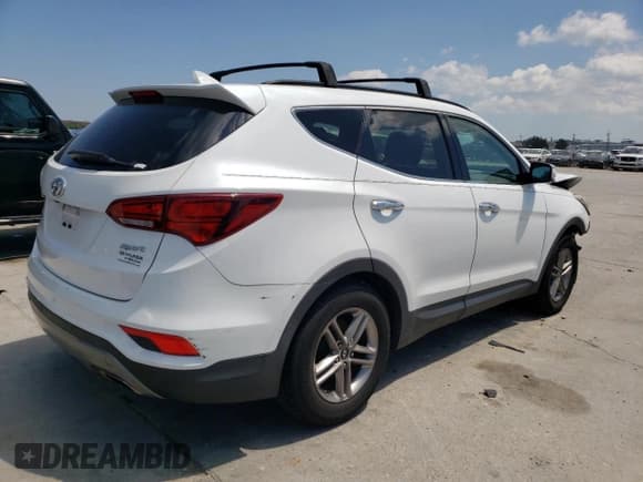 ✅ 2017 Hyundai Santa Fe 2.4L • VIN: 5XYZU3LB4HG401907 • Лот: 57859824. Опубликован ранее на Copart с пробегом 112 855 миль. Бесплатный доступ к архиву аукционных продаж из США и подробный отчёт об истории автомобиля на DreamBid. Изображение 3.