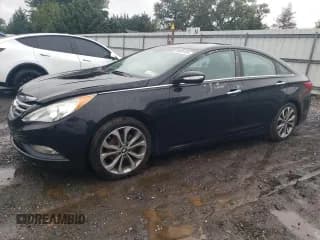 ✅ 2014 Hyundai Sonata SE • VIN: 5NPEC4AC7EH834273 • Lot: 68494154. Listed on Copart with 91,795 mi. Free auction sales archive from the USA and detailed vehicle history report at DreamBid. Image 1.
