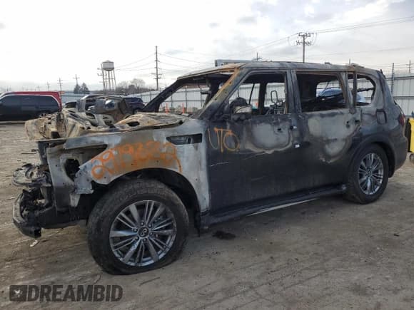 ✅ 2021 Infiniti QX80 Luxe • VIN: JN8AZ2AE0M9272117 • Лот: 85966844. Опубликован ранее на Copart с пробегом Не указан. Бесплатный доступ к архиву аукционных продаж из США и подробный отчёт об истории автомобиля на DreamBid. Изображение 1.