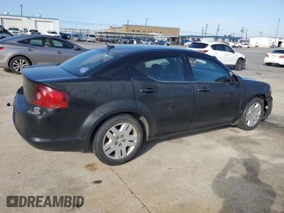 ✅ 2013 Dodge Avenger SE • VIN: 1C3CDZAB8DN667062 • Lot: 85365284. Listed on Copart with 303,139 mi. Free auction sales archive from the USA and detailed vehicle history report at DreamBid. Image 3.