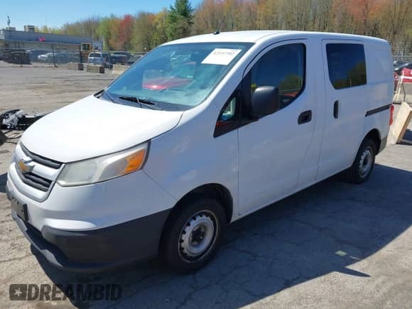 2016 Chevrolet City Express Cargo LT z VIN 3N63M0ZN1GK690132, wystawiony jako IAAI lot #42157392 z przebiegiem 116 499 mil mil oraz . Historia ofert i sprzedaży dostępna na DreamBid. Obrazek 2.