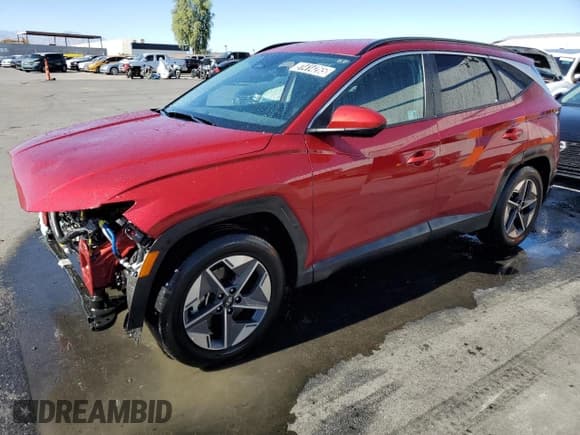 ✅ 2025 Hyundai Tucson SEL • VIN: 5NMJB3DE6SH468534 • Лот: 91414265. Опубликован ранее на Copart с пробегом 27 055 миль. Бесплатный доступ к архиву аукционных продаж из США и подробный отчёт об истории автомобиля на DreamBid. Изображение 1.