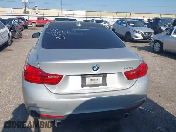 ✅ 2014 BMW 4 Series 435i • VIN: WBA3R1C58EK190431 • Lot: 43119533. Listed on IAAI with 152,413 mi. Free auction sales archive from the USA and detailed vehicle history report at DreamBid. Image 16.