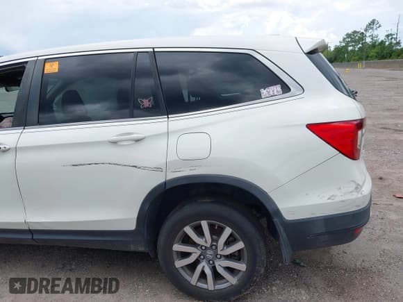 ✅ 2019 Honda Pilot EX-L • VIN: 5FNYF6H49KB067552 • Lot: 42718497. Listed on IAAI with 75,483 mi. Free auction sales archive from the USA and detailed vehicle history report at DreamBid. Image 20.