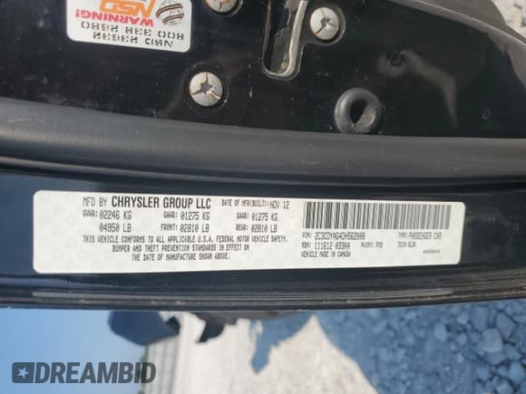 ✅ 2013 Dodge Challenger SXT • VIN: 2C3CDYAG4DH562808 • Lot: 62514774. Wystawiony na Copart z przebiegiem 121 138 mil. Bezpłatny archiwum sprzedaży aukcyjnych z USA i szczegółowy raport historii pojazdu na DreamBid. Zdjęcie 13.