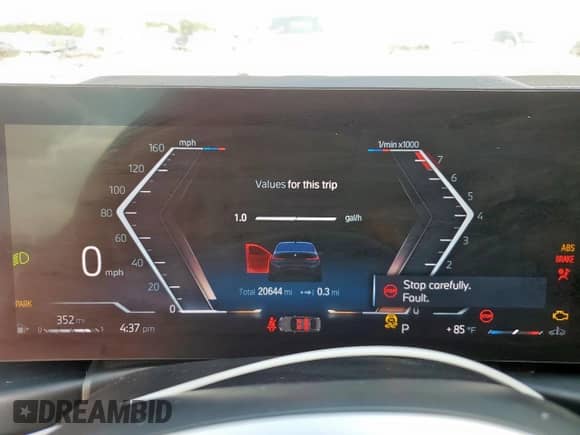 2024 BMW 3 Series M340i z VIN 3MW49FS04R8E28399, wystawiony jako Copart lot #58225065 z przebiegiem 20 644 mil mil oraz Szkoda całkowita • Salvage title. Historia ofert i sprzedaży dostępna na DreamBid. Obrazek 9.