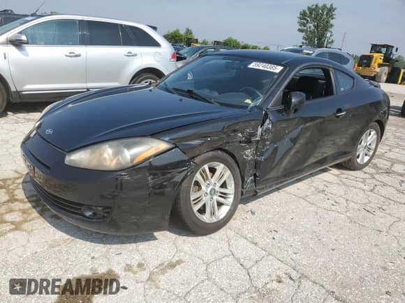 2008 Hyundai Tiburon GS с VIN KMHHM66D88U288354, выставлен на аукционе Copart как лот 59240385 с пробегом 106 687 миль миль и Списание • Salvage title. История ставок и продаж доступна на DreamBid. Изображение 1.