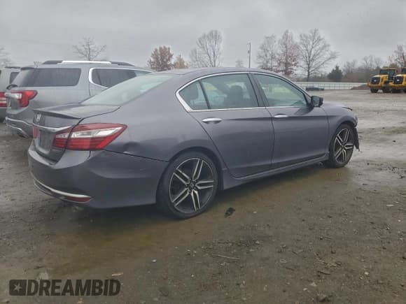 ✅ 2016 Honda Accord Sport • VIN: 1HGCR2F50GA034768 • Lot: 93107715. Wystawiony na Copart z przebiegiem 170 257 mil. Bezpłatny archiwum sprzedaży aukcyjnych z USA i szczegółowy raport historii pojazdu na DreamBid. Zdjęcie 3.