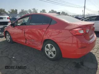 ✅ 2017 Chevrolet Cruze LS • VIN: 1G1BC5SM8H7121254 • Lot: 85481325. Listed on Copart with 128,127 mi. Free auction sales archive from the USA and detailed vehicle history report at DreamBid. Image 2.