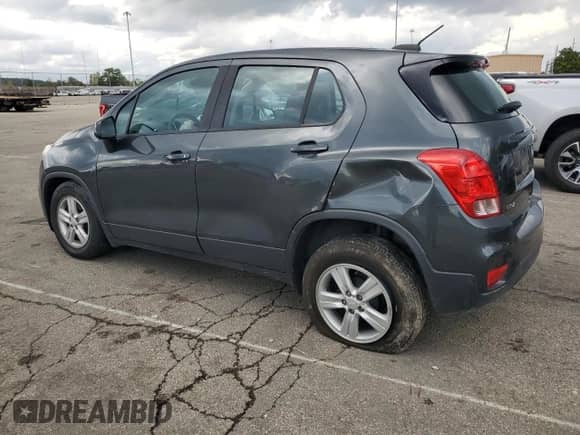 2020 Chevrolet Trax LS with VIN 3GNCJKSB6LL165828, listed as a Copart auction lot 81853005 with 110,741 mi miles and Salvage title. Bid and sale history available at DreamBid. Image 2.