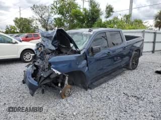 2022 Chevrolet Silverado 1500 Custom with VIN 1GCPABEKXNZ509923, listed as a Copart auction lot 59538935 with Not provided miles and Non repairable. Bid and sale history available at DreamBid. Image 1.