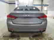 2016 Hyundai Genesis 3.8L with VIN KMHGN4JE0GU118615, listed as a Copart auction lot 90080315 with 192,684 mi miles and Salvage title. Bid and sale history available at DreamBid. Image 6.