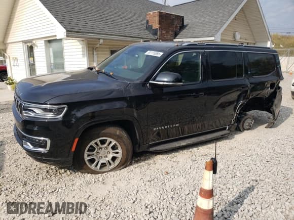 ✅ 2024 Jeep Wagoneer • VIN: 1C4SJVAP1RS197177 • Lot: 81115895. Listed on Copart with 13,905 mi. Free auction sales archive from the USA and detailed vehicle history report at DreamBid. Image 1.