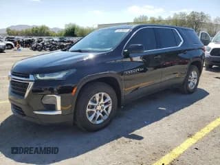 ✅ 2022 Chevrolet Traverse LS • VIN: 1GNERFKW8NJ154643 • Lot: 69136545. Wystawiony na Copart z przebiegiem 74 111 mil. Bezpłatny archiwum sprzedaży aukcyjnych z USA i szczegółowy raport historii pojazdu na DreamBid. Zdjęcie 1.