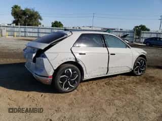 2024 Hyundai Ioniq 5 Limited z VIN KM8KR4DE2RU240700, wystawiony jako Copart lot #69841174 z przebiegiem 6 523 mil mil oraz Szkoda całkowita • Salvage title. Historia ofert i sprzedaży dostępna na DreamBid. Obrazek 3.