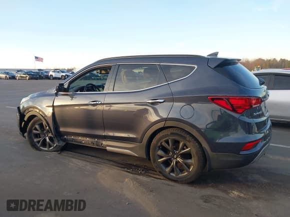 ✅ 2017 Hyundai Santa Fe Ultimate • VIN: 5XYZWDLA7HG422662 • Lot: 43779355. Listed on IAAI with 160,549 mi. Free auction sales archive from the USA and detailed vehicle history report at DreamBid. Image 14.