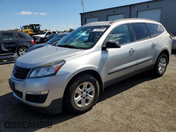 ✅ 2013 Chevrolet Traverse LS • VIN: 1GNKVFED1DJ190603 • Lot: 71573225. Listed on Copart with 134,813 mi. Free auction sales archive from the USA and detailed vehicle history report at DreamBid. Image 1.