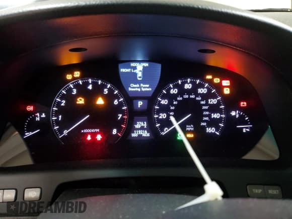 ✅ 2010 Lexus LS 460 • VIN: JTHCL5EFXA5007667 • Lot: 53871835. Wystawiony na Copart z przebiegiem 119 216 mil. Bezpłatny archiwum sprzedaży aukcyjnych z USA i szczegółowy raport historii pojazdu na DreamBid. Zdjęcie 9.