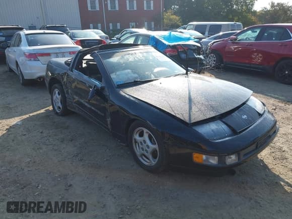 ✅ 1994 Nissan 300ZX • VIN: JN1RZ27DXRX010754 • Lot: 43154660. Listed on IAAI with 9,999,999 mi. Free auction sales archive from the USA and detailed vehicle history report at DreamBid. Image 1.