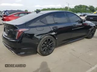 ✅ 2022 Cadillac CT5-V • VIN: 1G6DR5RW2N0135874 • Lot: 57078405. Listed on Copart with 40,955 mi. Free auction sales archive from the USA and detailed vehicle history report at DreamBid. Image 3.