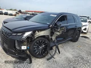 ✅ 2024 Hyundai Palisade Calligraphy • VIN: KM8R7DGE4RU797950 • Лот: 64794995. Опубликован ранее на Copart с пробегом 21 276 миль. Бесплатный доступ к архиву аукционных продаж из США и подробный отчёт об истории автомобиля на DreamBid. Изображение 1.