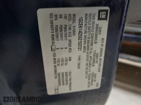 ✅ 2009 Chevrolet Silverado 1500 Work Truck • VIN: 1GCEK14C59Z153721 • Lot: 54563155. Listed on Copart with 267,706 mi. Free auction sales archive from the USA and detailed vehicle history report at DreamBid. Image 12.