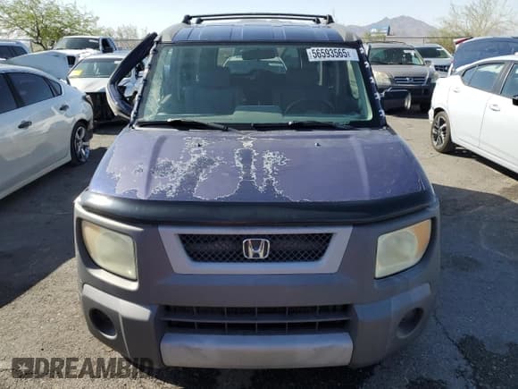 ✅ 2003 Honda Element EX • VIN: 5J6YH27533L023911 • Lot: 56593565. Listed on Copart with 173,639 mi. Free auction sales archive from the USA and detailed vehicle history report at DreamBid. Image 5.