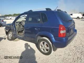 2007 Hyundai Tucson GLS z VIN KM8JM12B37U584745, wystawiony jako Copart lot #81059024 z przebiegiem 93 200 mil mil oraz Szkoda całkowita • Salvage title. Historia ofert i sprzedaży dostępna na DreamBid. Obrazek 2.