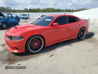 2016 Dodge Charger R/T Scat Pack с VIN 2C3CDXGJ8GH133267, выставлен на аукционе Copart как лот 80166215 с пробегом 73 253 миль миль и Списание • Salvage title. История ставок и продаж доступна на DreamBid. Изображение 1.