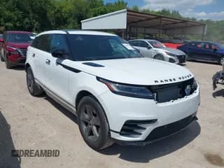 ✅ 2025 Land Rover Range Rover Velar Dynamic SE • VIN: SALYL2EX9SA810566 • Lot: 42850079. Listed on IAAI with 13,610 mi. Free auction sales archive from the USA and detailed vehicle history report at DreamBid. Image 1.