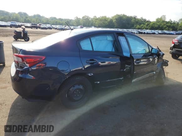 2020 Subaru Impreza with VIN 4S3GKAB66L3605823, listed as a Copart auction lot 66105495 with Not provided miles and Salvage title. Bid and sale history available at DreamBid. Image 3.