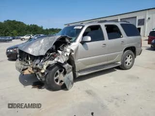 ✅ 2003 GMC Yukon Denali • VIN: 1GKEK63U73J299023 • Lot: 69935395. Listed on Copart with 277,973 mi. Free auction sales archive from the USA and detailed vehicle history report at DreamBid. Image 1.