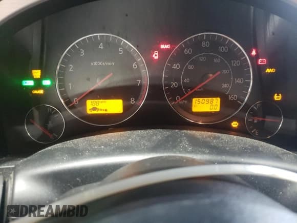 ✅ 2003 Infiniti FX Options • VIN: JNRBS08W93X403191 • Lot: 58738205. Listed on Copart with 150,987 mi. Free auction sales archive from the USA and detailed vehicle history report at DreamBid. Image 9.