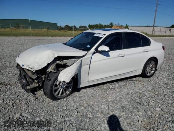 ✅ 2016 BMW 3 Series 320i • VIN: WBA8E1G55GNT38418 • Lot: 82648735. Listed on Copart with Not provided. Free auction sales archive from the USA and detailed vehicle history report at DreamBid. Image 1.