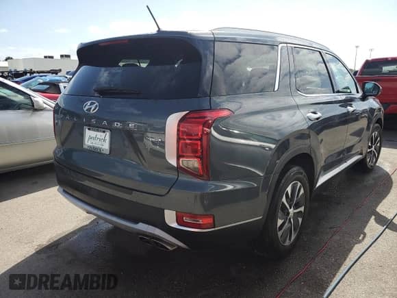 2022 Hyundai Palisade SEL с VIN KM8R2DHE2NU407323, выставлен на аукционе Copart как лот 76627804 с пробегом 20 706 миль миль и Списание • Salvage title. История ставок и продаж доступна на DreamBid. Изображение 3.