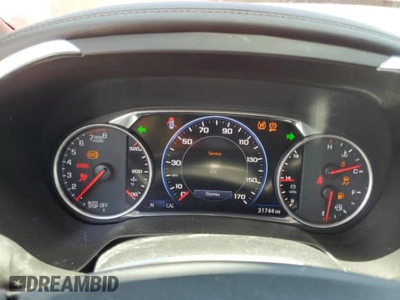 2019 Chevrolet Blazer Premier with VIN 3GNKBFRS6KS666535, listed as a Copart auction lot 62026324 with 31,744 mi miles and Salvage title. Bid and sale history available at DreamBid. Image 9.