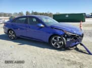 ✅ 2023 Hyundai Elantra SEL • VIN: KMHLS4AG7PU476576 • Lot: 89557125. Listed on Copart with 10,368 mi. Free auction sales archive from the USA and detailed vehicle history report at DreamBid. Image 4.