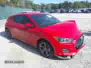 2019 Hyundai Veloster Premium with VIN KMHTG6AF4KU016305, listed as a IAAI auction lot 41016439 with 80,676 mi miles and . Bid and sale history available at DreamBid. Image 1.