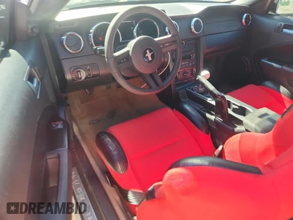 ✅ 2005 Ford Mustang GT Deluxe • VIN: 1ZVFT82H055115949 • Лот: 82492605. Опубликован ранее на Copart с пробегом 245 152 миль. Бесплатный доступ к архиву аукционных продаж из США и подробный отчёт об истории автомобиля на DreamBid. Изображение 8.