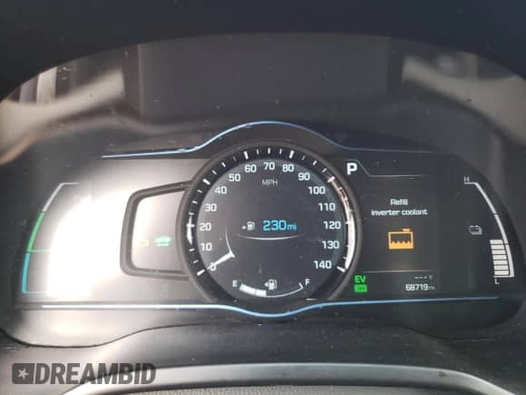 2018 Hyundai Ioniq Limited с VIN KMHC05LC8JU082243, выставлен на аукционе Copart как лот 63688934 с пробегом 68 719 миль миль и Списание • Salvage title. История ставок и продаж доступна на DreamBid. Изображение 9.