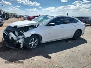 2017 Chevrolet Malibu LS z VIN 1G1ZB5ST0HF246148, wystawiony jako Copart lot #72062335 z przebiegiem Nie podano mil oraz Szkoda całkowita • Salvage title. Historia ofert i sprzedaży dostępna na DreamBid. Obrazek 1.