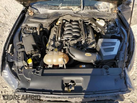 2015 Ford Mustang GT Premium with VIN 1FA6P8CF9F5406199, listed as a Copart auction lot 84712275 with 46,586 mi miles and Salvage title. Bid and sale history available at DreamBid. Image 11.