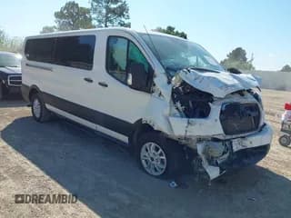 ✅ 2021 Ford Transit Passenger XL • VIN: 1FBAX2Y81MKA14767 • Lot: 43145431. Listed on IAAI with 130,886 mi. Free auction sales archive from the USA and detailed vehicle history report at DreamBid. Image 1.