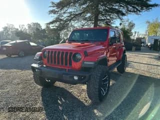 ✅ 2018 Jeep Wrangler Unlimited Moab • VIN: 1C4HJXEG8JW315173 • Лот: 92516835. Опубликован ранее на Copart с пробегом 56 909 миль. Бесплатный доступ к архиву аукционных продаж из США и подробный отчёт об истории автомобиля на DreamBid. Изображение 2.